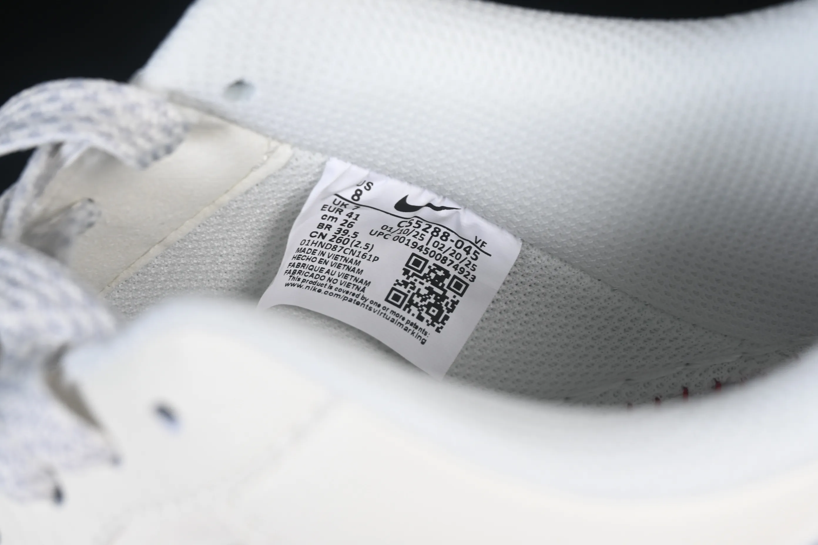 All categories Nk Air Force 1 Air Force series Nk Air Force 1 Low Air Force low-top Nike Air Force 1'07 Low Nike embroidery Air Force 1 low-top casual sneakers CS5288-045